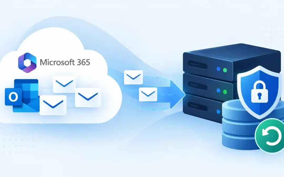 how to backup Microsoft 365 emails